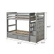 preview thumbnail 9 of 7, Tyson Twin/Twin Bunk Bed with Storage Ladder