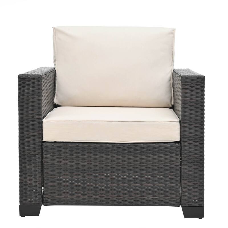 10 Piece PE Rattan Patio Furniture Set