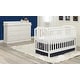preview thumbnail 10 of 22, Celeste 3-in-1 Convertible Island Crib White White