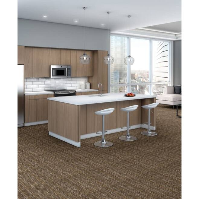 Shaw Philadelphia Commercial Hook up 24" x 24" Glue Down Carpet Tile -