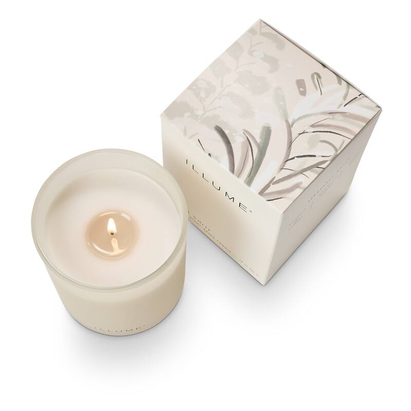 ILLUME Noble Holiday Winter White Candle