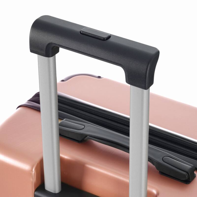 24" Expansion Luggage, Hardside Suitcase with Double Wheels, Lightweight ABS Hard Shell Checked Luggage, for Travel & Business