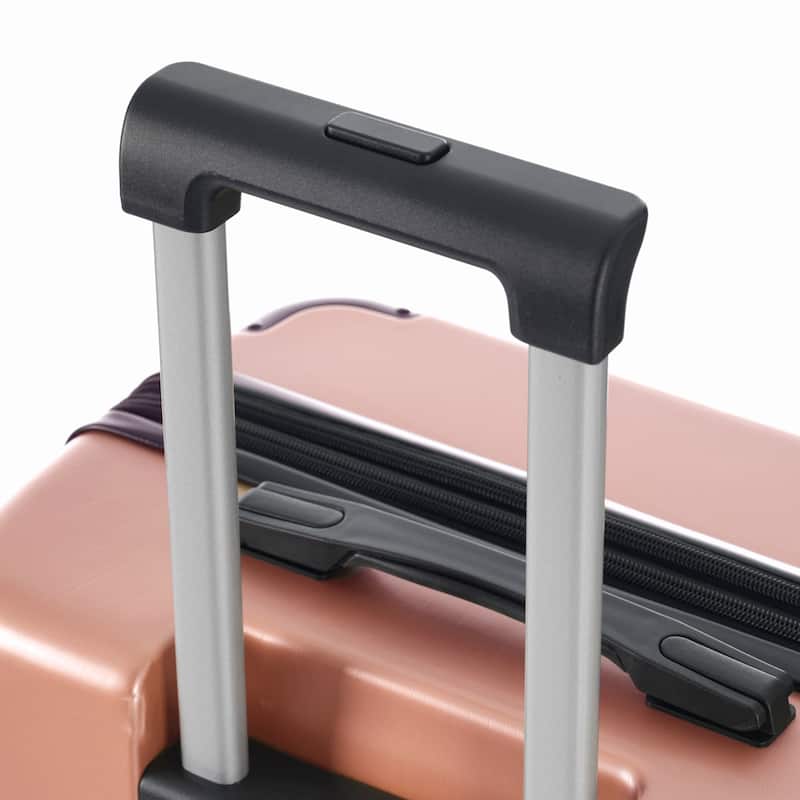 28" Expandable Checked Luggage, Hardshell ABS Large Suitcase with Double Wheels & Telescopic Handle, Suitcase for Men Women