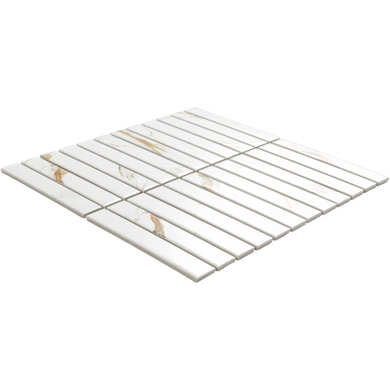 Ackland AKM-P-1X6STM-CA 12" x 12" Porcelain Rectangle Floor and Wall