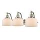 Option Satin Brushed Nickel / Matte White Cased