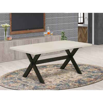 Contemporary End Table - 24" Square Chic Side Table - Modern Sofa Table with Solid Wood Frame - 40
