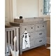 preview thumbnail 9 of 13, Milk Street Baby 4 Piece Relic Bundle- Batten Convertible Crib , 6 dr dresser with changing tray, Tot rail
