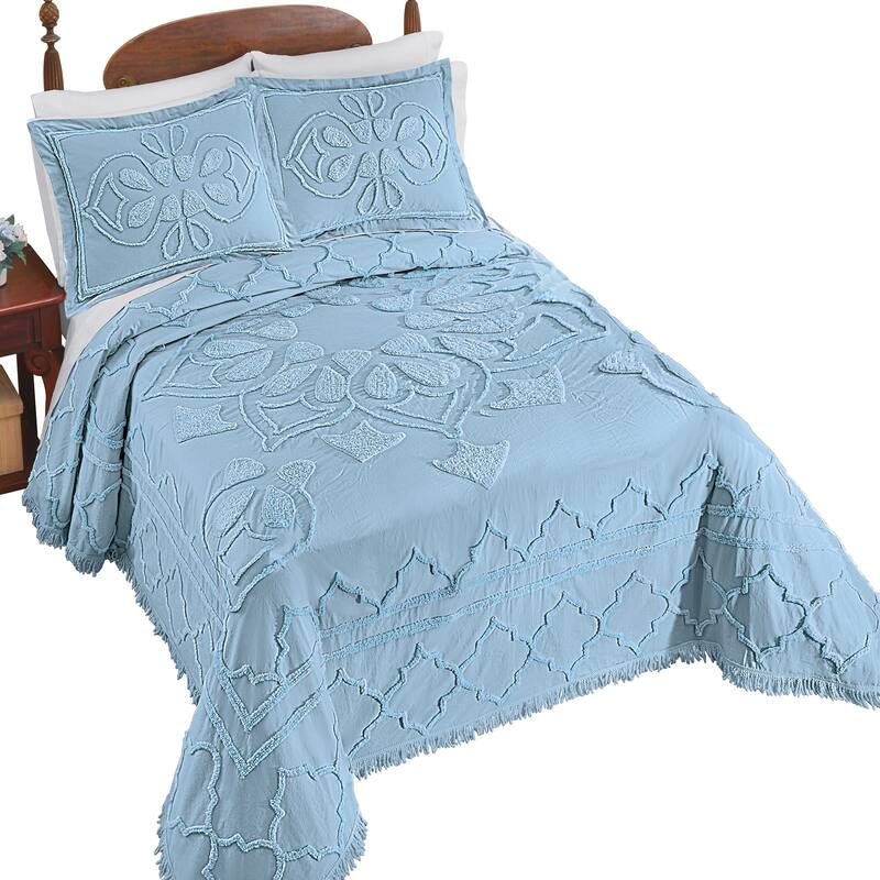 Luxurious Textured Delilah Chenille Bedspread Bed Bath & Beyond 39993121