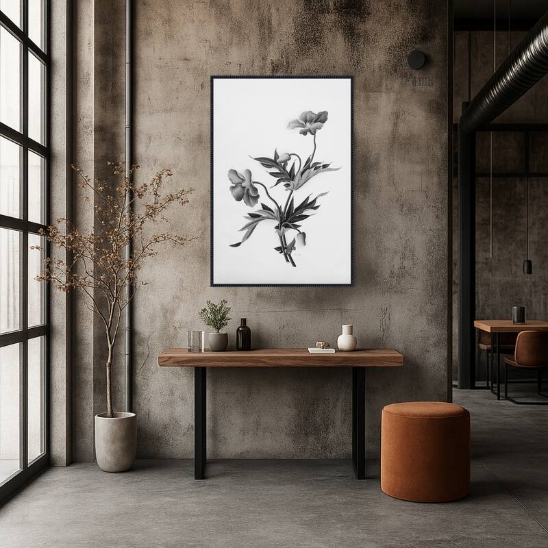 Botanical No. 2 by Deborah Revell Framed Canvas Wall Art Print