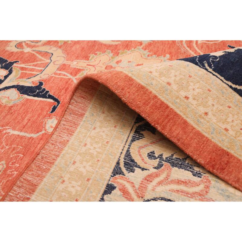 ECARPETGALLERY Hand-knotted Pako Persian 18 Of 20 Copper Wool Rug - 8'11 x 12'0