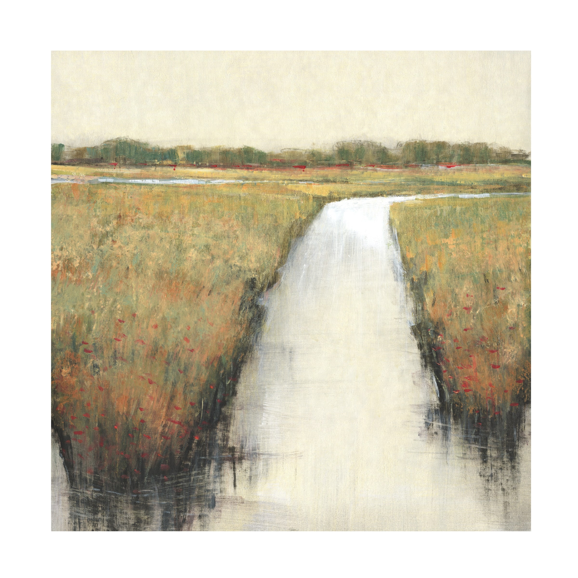 Tim OToole 'Lowland I' Canvas Art