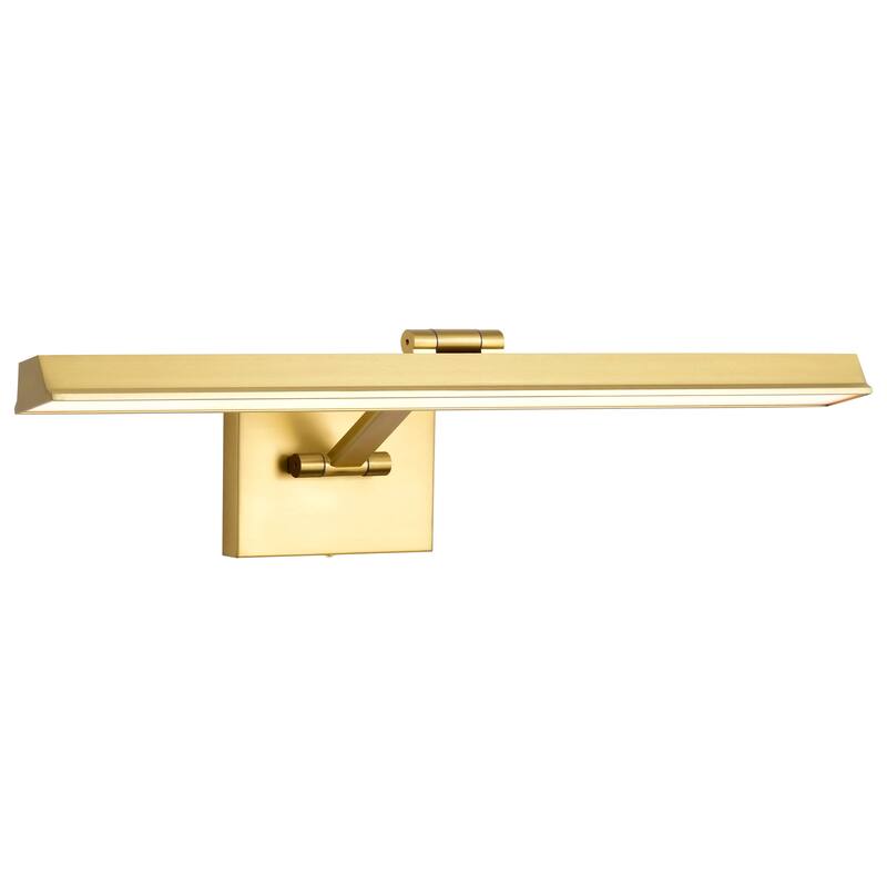 Hazel 2 Foot LED Picture Light 3 CCT Selectable Vintage Brass Finish Acrylic Lens - Vintage Brass