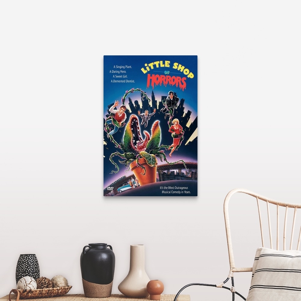 Shop Little Shop Of Horrors 1986 Canvas Wall Art Overstock 24136075 10 shops for wall decor that will make the rest of the room jealous. overstock com