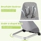 preview thumbnail 21 of 28, Baby Bouncer Seat with Aluminum and Metal Frame - 21”L x 19”W x 19.5”H