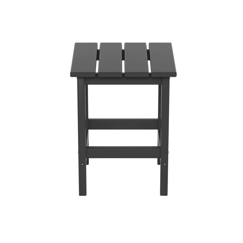Laguna HDPE Eco-Friendly Outdoor Square Patio Side Table