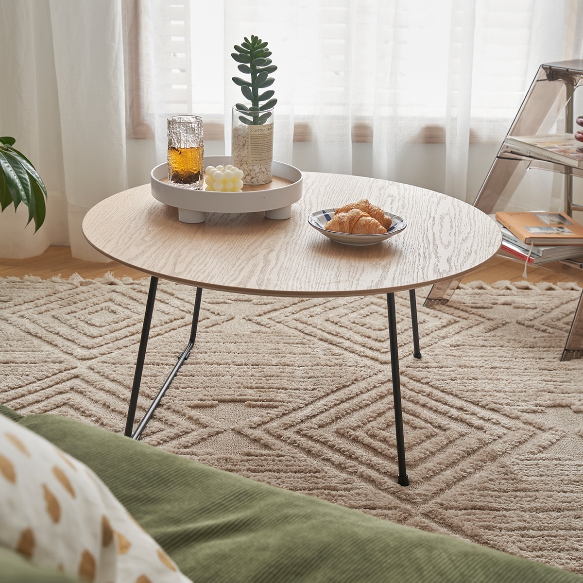 Coffee Table Ins Internet Celebrity Home Living Room Sofa Designer Round Bedroom Coffee Table