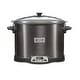preview thumbnail 1 of 8, Weston 2-in-1 XL Indoor Smoker & 10-Quart Slow Cooker