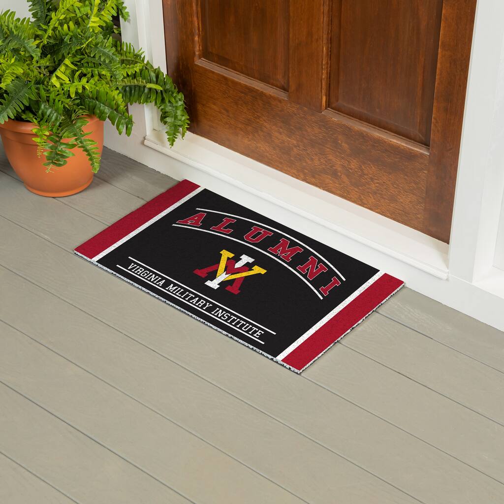 28 in. x 16 in. Virginia Military Institute Alumni Full Color PVC Door Mat