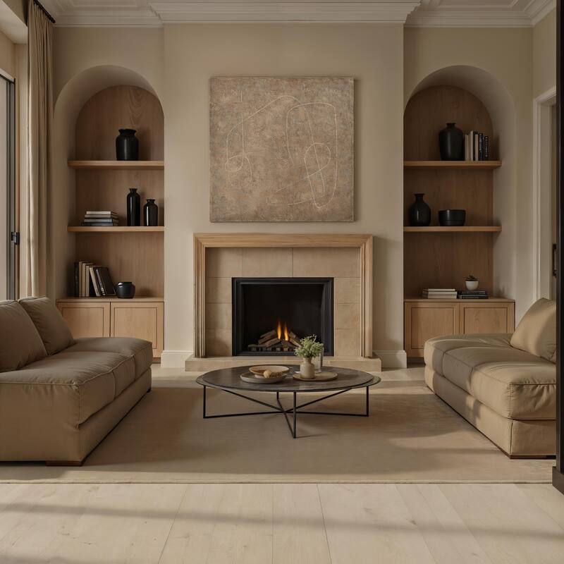 Renwil Berkeley 48" H x 48" W Canvas Art, - Multi-Color