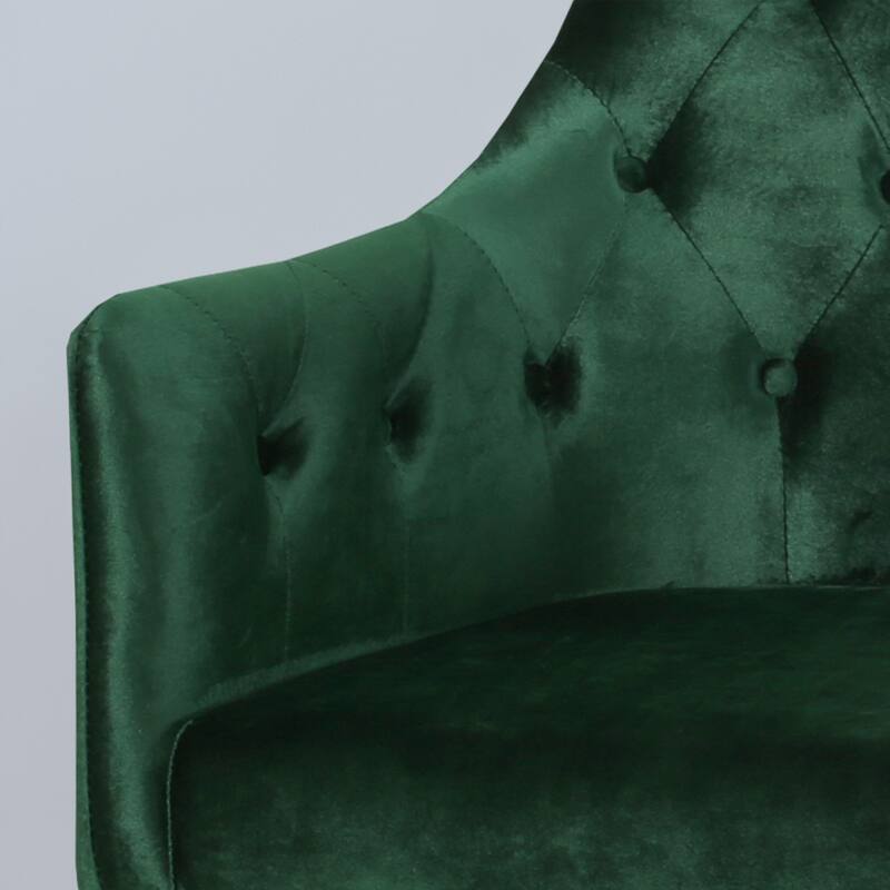 McDonough Modern Tufted Glam Accent Chair by Christopher Knight Home