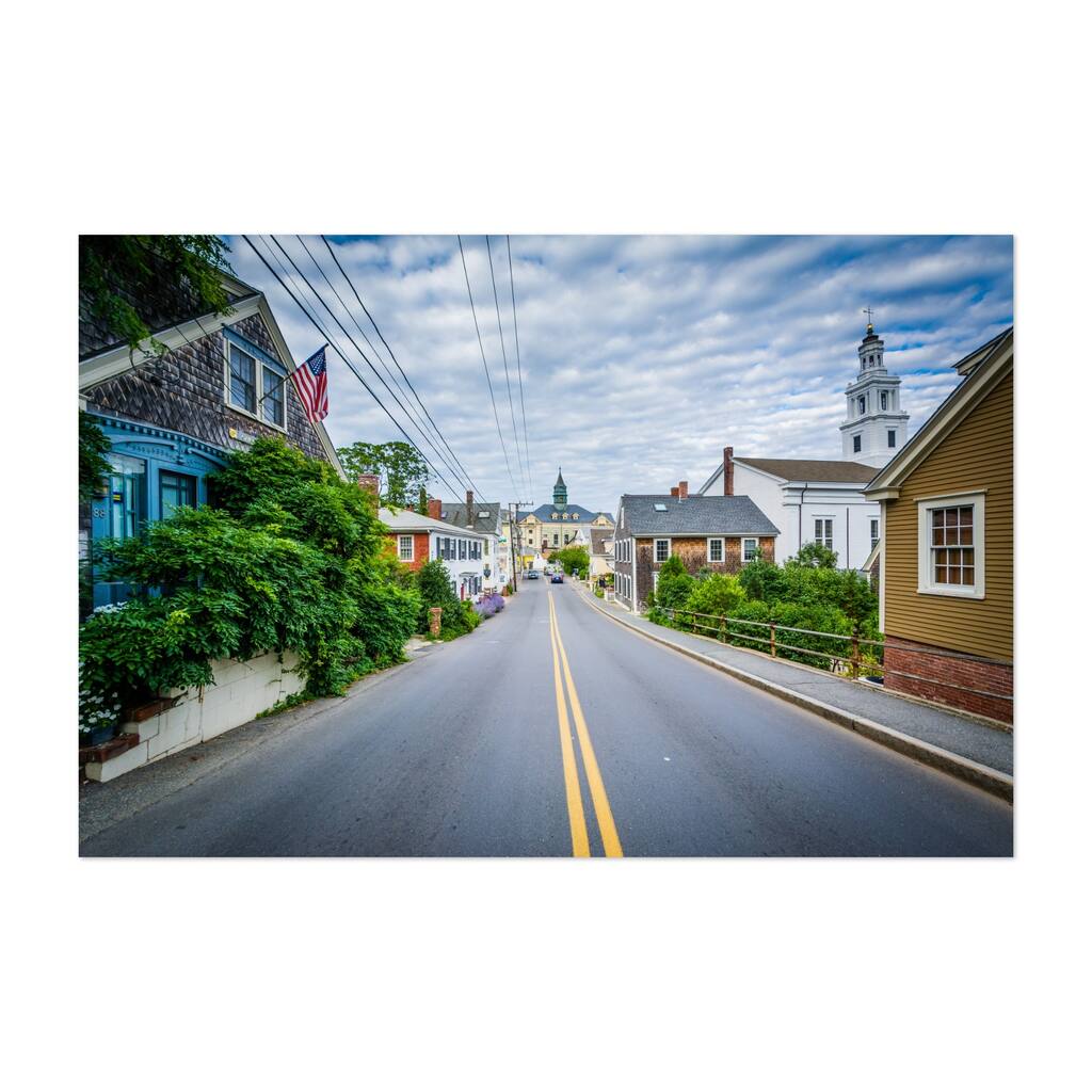 Cape Cod Massachusetts Bradford Street Photography Art Print/Poster