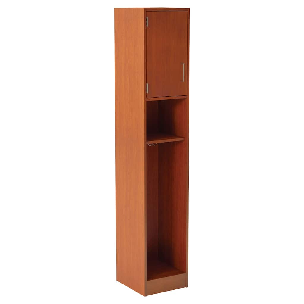 Tall Single Locker Storage Unit - 84" High - 18" Wide - Durable Metal Locker for Home or School