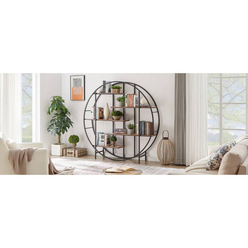 5-Tier Metal Plant Stand bookcase storage rack