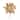 Beaded Gold Poinsettia Flower Stem (Set of 2) - N/A