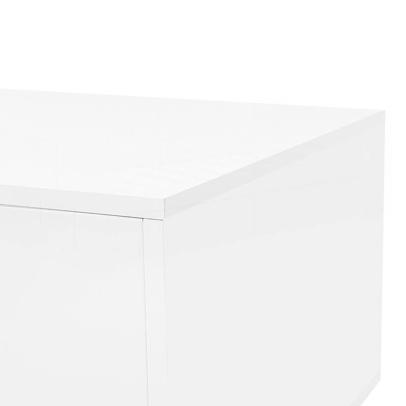 Modern High Glossy Rectangle Coffee Table