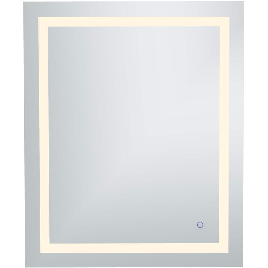 Elegant Lighting Helios 36" x 30" Rectangular Frameless Wall Mounted