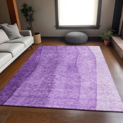 Premium Washable Super Soft Chunky Ombre Mayfield Rug