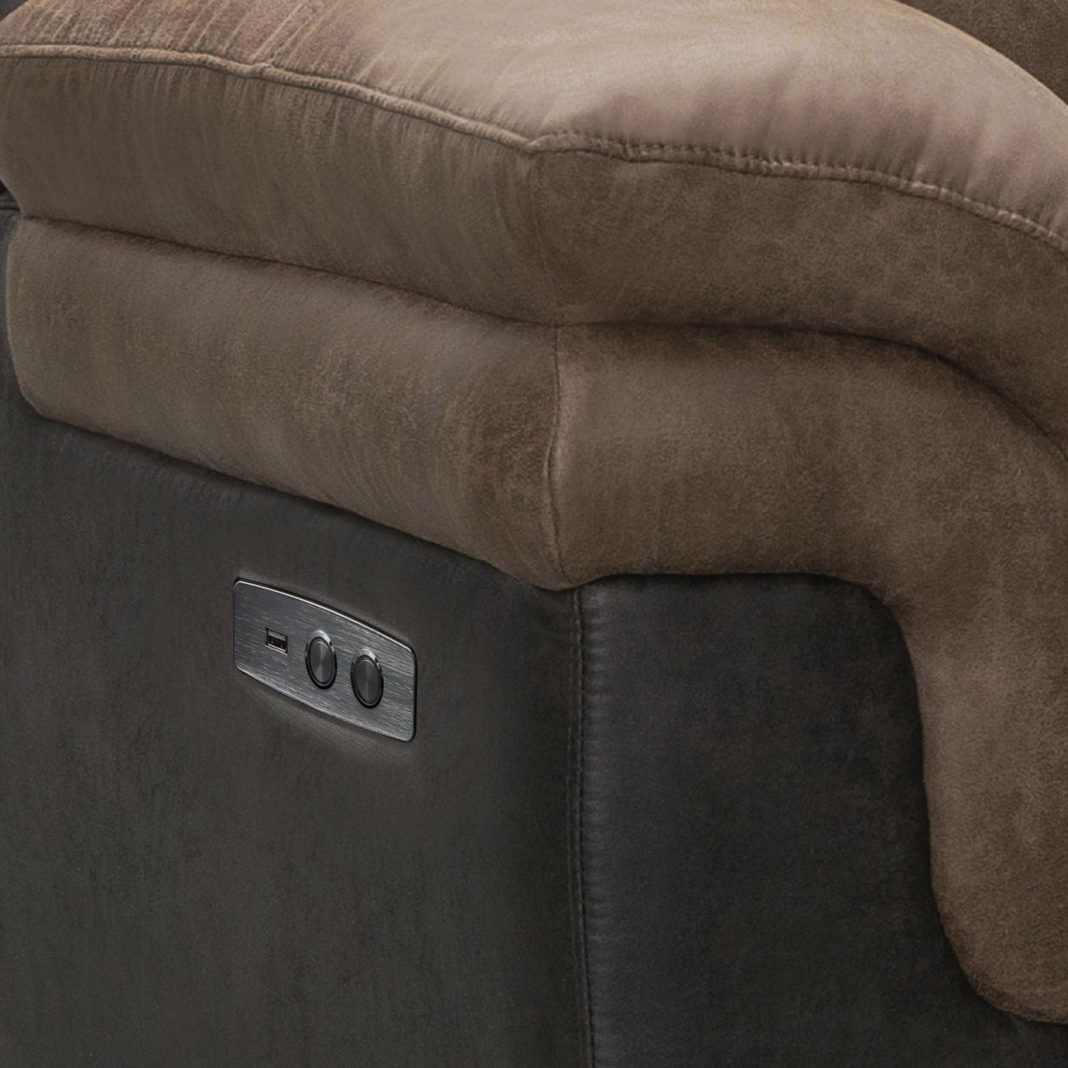 Tacoma dual power reclining sofa clearance