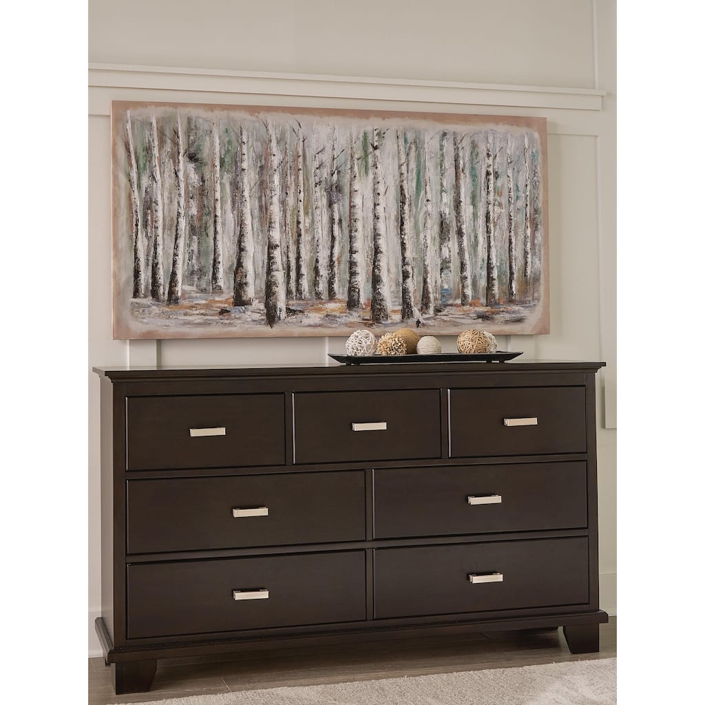 Signature Design by Ashley Covetown Dark Brown Dresser