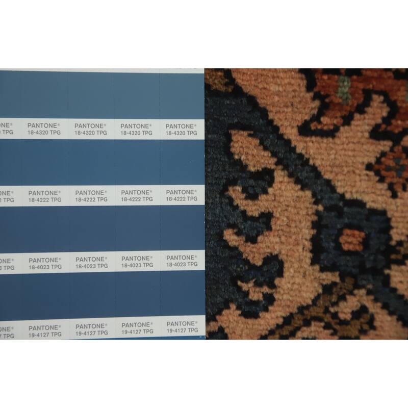 Hand Knotted Oriental 100% Wool Carpet Traditional Floral Peach Lilian Area Rug - 6' 6'' X 4' 5''