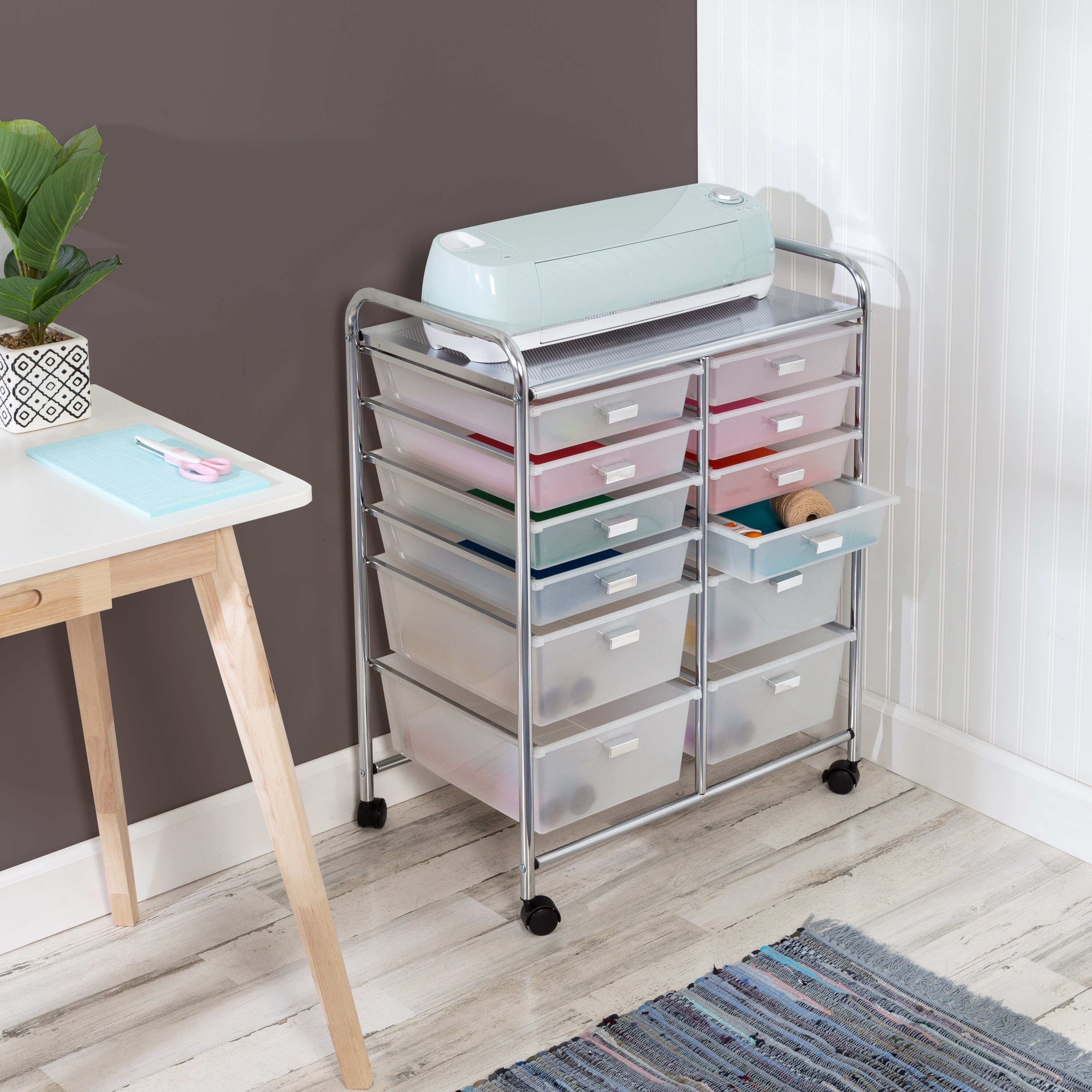 Crafting storage cart discount