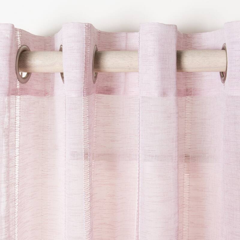 SAFAVIEH Vala Semi-Sheer Window Curtain Panel
