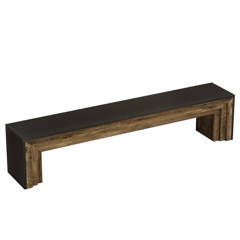 70.9" Extra Long Wooden TV Stand for 75-Inch TVs, Entertainment Center Media Console for Living Room