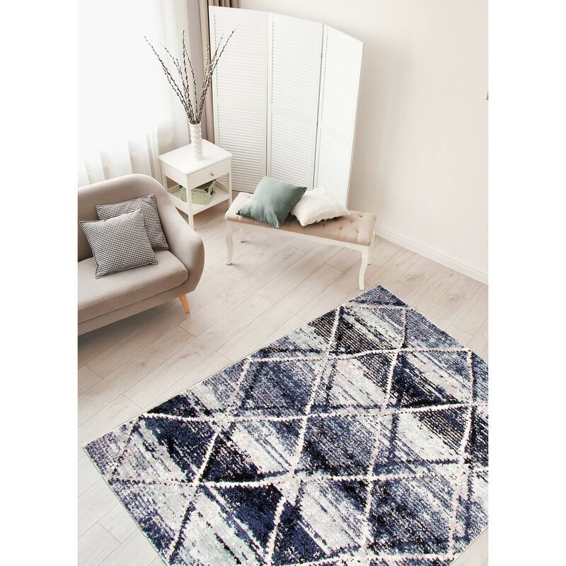 ECARPETGALLERY Morocco Abstract Moroccan Rug