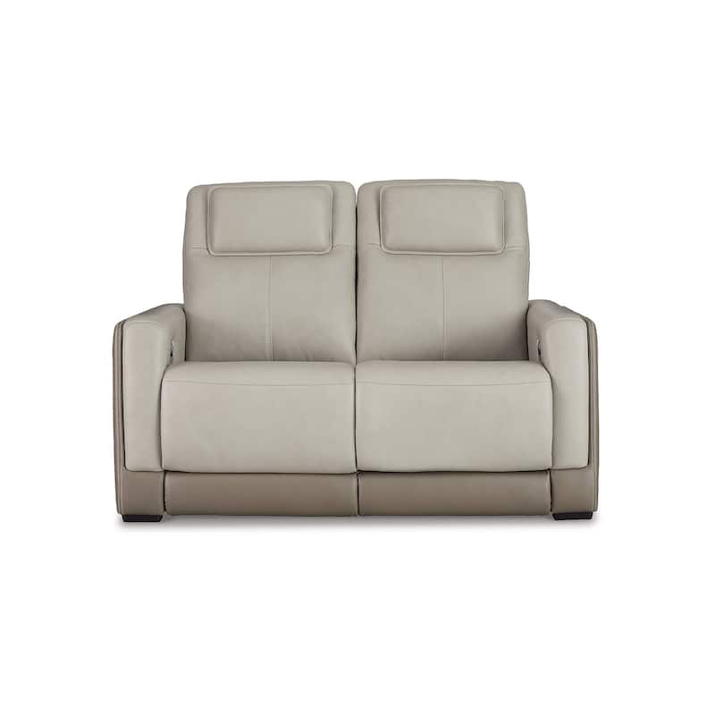 Signature Design by Ashley Battleville Light Gray 2-Piece Upholstery Package - 89"W x 40"D x 43"H