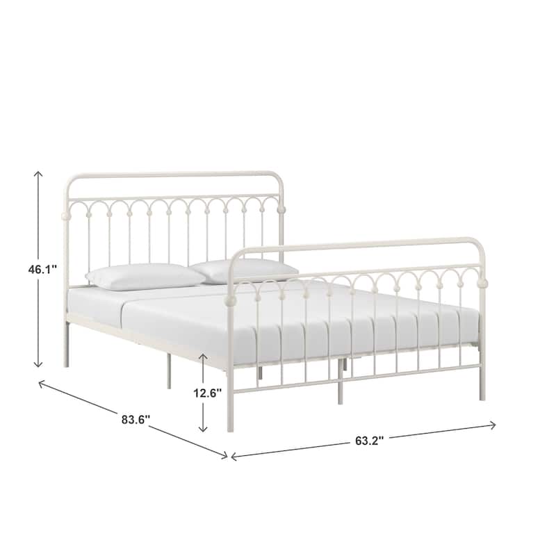 Eloise Metal Arches Platform Bed by iNSPIRE Q Classic