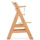 preview thumbnail 7 of 6, hauck AlphaPlus Grow Along Wooden High Chair w/White Tray Table & Grey Cushion - 16.5