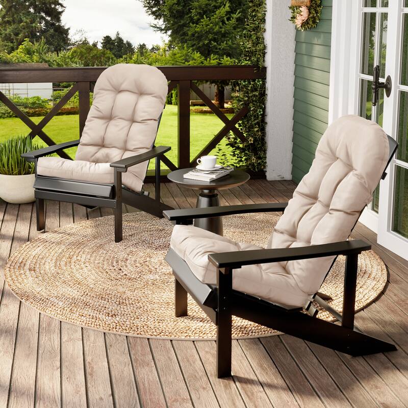 Adirondack Style Patio Outdoor Chair Cushion for Adirondack Chair or Lounge Rocking Chair - See picture