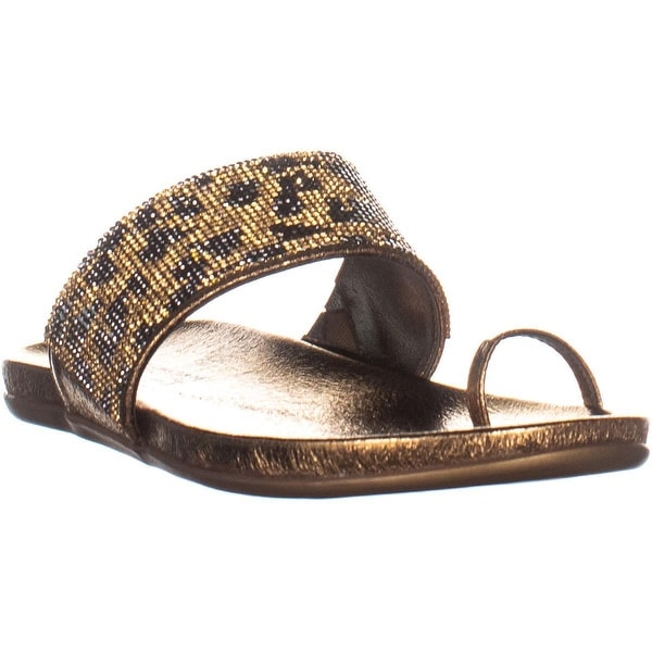 kenneth cole leopard sandals