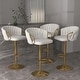 preview thumbnail 1 of 42, Modern Swivel Counter Height Bar Stools Adjustable Counter Stool With Backs