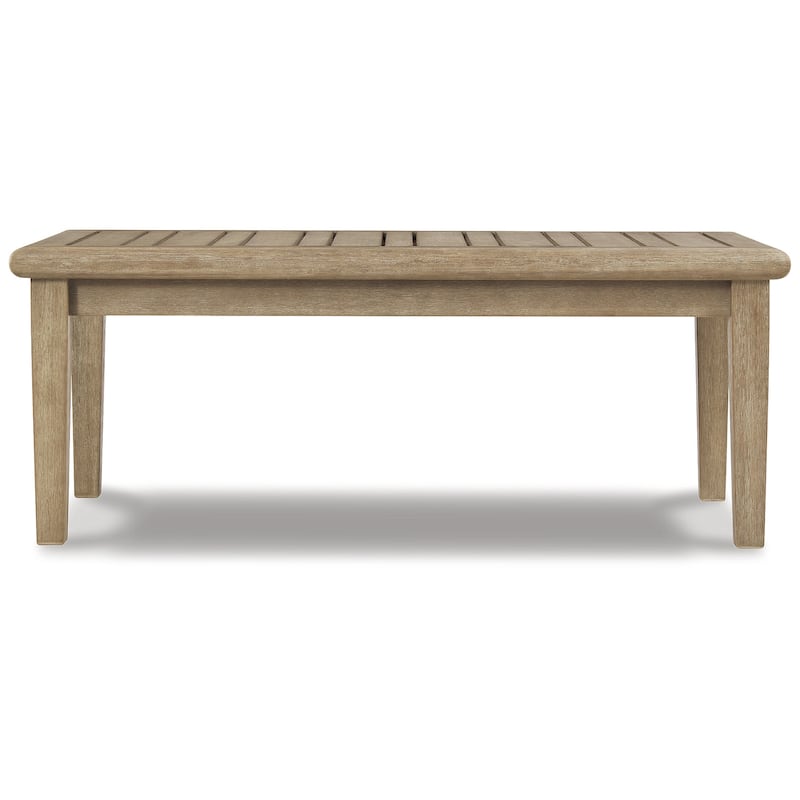 Signature Design by Ashley Gerianne Brown Outdoor Coffee Table with 2 End Tables