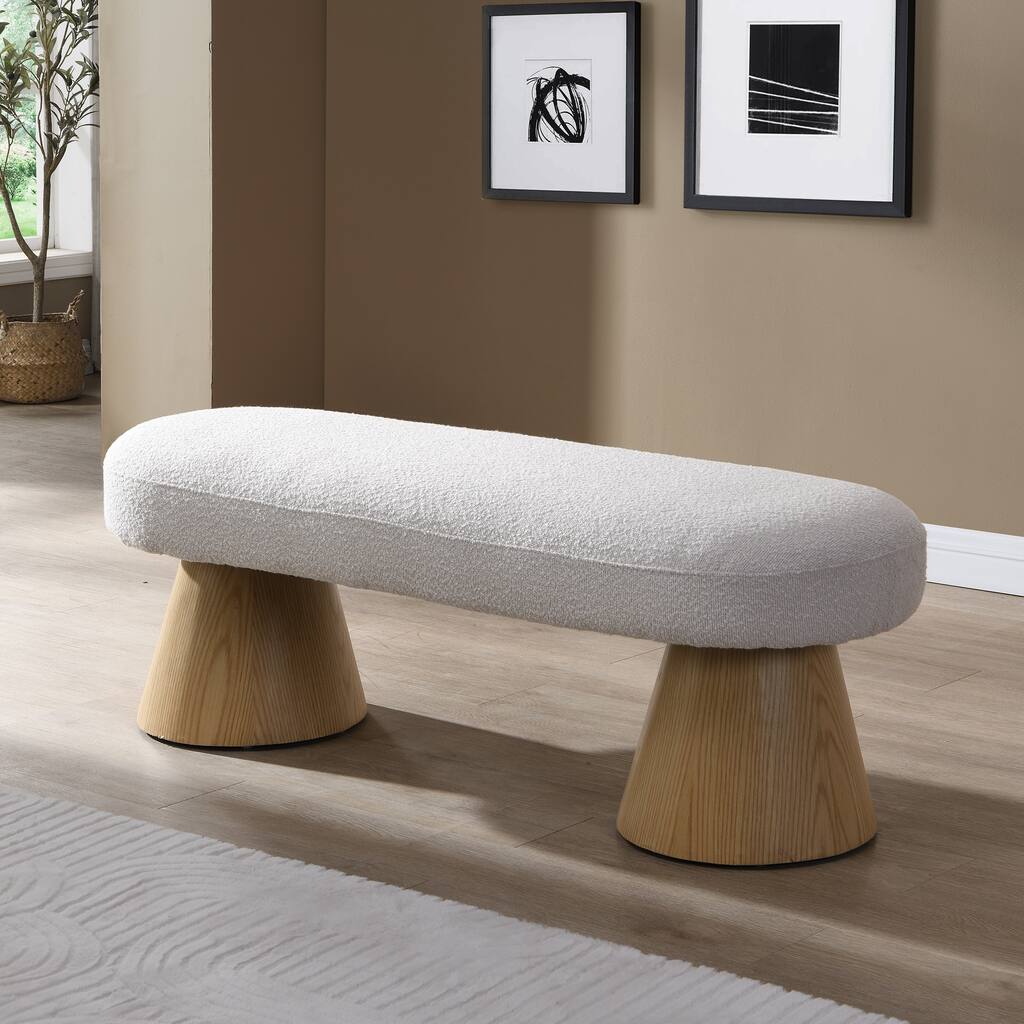 Modern & Contemporary Bench with Cushuion