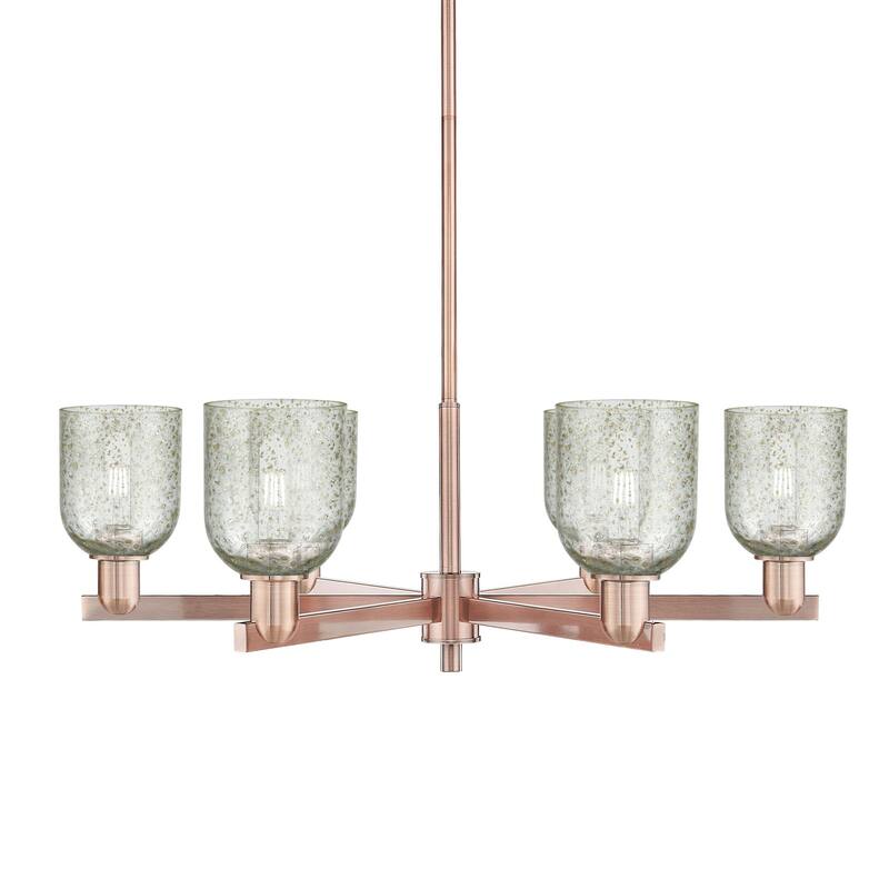 Innovations Lighting 716-6CR-11-35 Caledonia Chandelier Caledonia 6 - Antique Copper / Mica