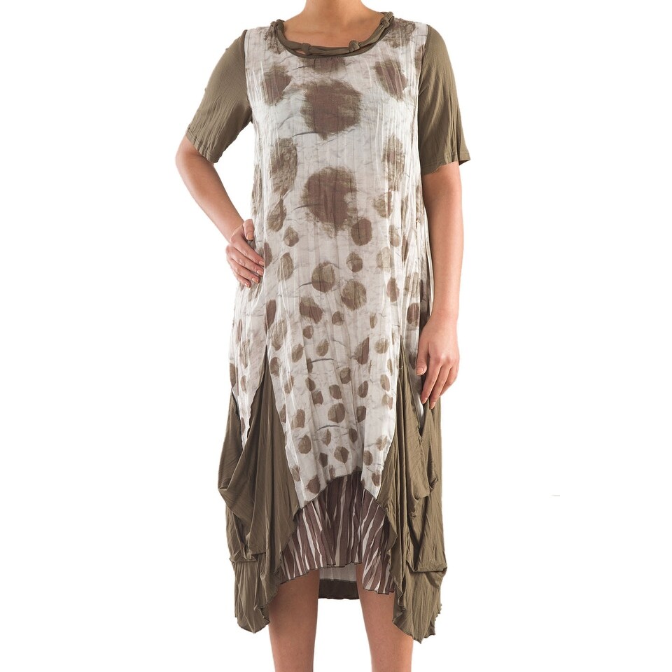 cotton dress size 18