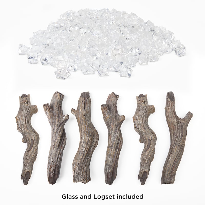 Bernice 67" Smart Landscape Electric Fireplace By Real Flame