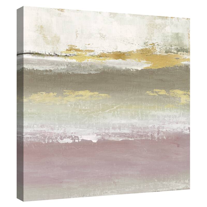 Blush Solace by Janet Tava Canvas Art Print